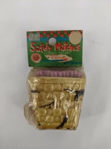 Vintage Westwood Safety Matches Ceramic Basket Holder - Picture 1 of 8