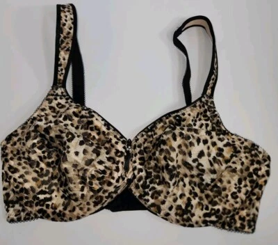 Бюстгальтер Wacoal 855167 Awareness с анималистическим принтом полное покрытие размер 32D новый без ценников No B10 - Изображение 1 из 3
