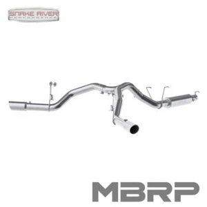 MBRP 4" DOBLE ESCAPE INOXIDABLE PARA 2014-2025 DODGE RAM 2500 3500 6.4L S5151409 - Imagen 1 de 4
