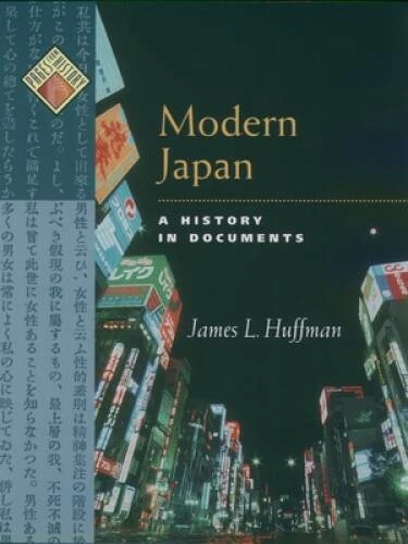 Modern Japan: A History in Documents (Pages from History) - VERY GOOD - Imagem 1 de 1