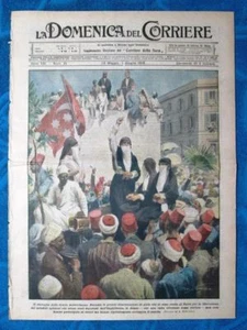 La Domenica del Corriere 25. Mai 1919 Kairo - Asquith, Bibesco - Luigi Amedeo - Bild 1 von 1