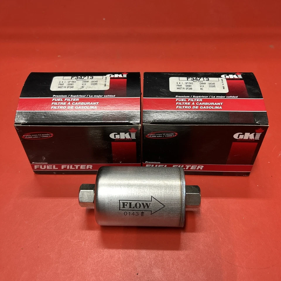 Filtro de combustible GKI F34713 (Wix 33265) [Lote de 2] Foto 1 de 3