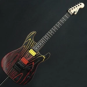 Used 2022 Charvel Pro-Mod San Dimas Style 1 HH FR E Ash Sunburn Red/Yellow W/GB - Picture 1 of 12