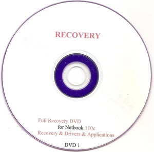 Sony netbook 110c Recovery & Drivers & Application DVD - Picture 1 of 1