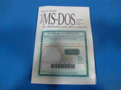 MS-DOS 6.22 + ENHANCED TOOLS! NEW!! FULL VERSION!! WOW! FAST FREE SHIPPING!! - Image 1 of 3
