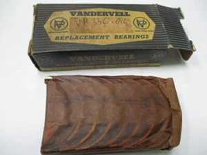 1955 FIAT 1900 engine rod bearings NOS Vandervell VP336, .010 oversize or 25mm - Picture 1 of 2