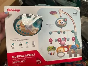 Multi-Functional Musical Animal Crib Mobile Baby Nursery Toy - Picture 1 of 3