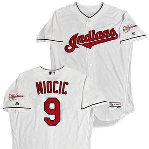 Authentic Cleveland Indians Stipe Miocic Majestic Flex Base Jersey Men’s 48/L - Picture 1 of 9