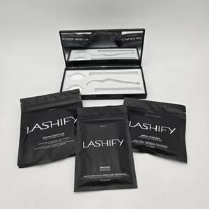 Lashify Accessories Bundle Control Case Charcoal Swabs Applicators Black Puff - Picture 1 of 6