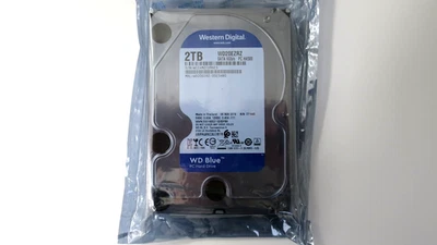 Western Digital Blue WD20EZRZ 3,5 Zoll 2TB Interne Festplatte - Bild 1 von 3