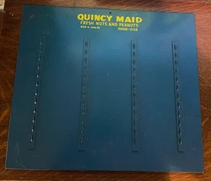Vintage Quincy Maid frische Nüsse und Erdnüsse Laden Display 16x14 - Bild 1 von 14