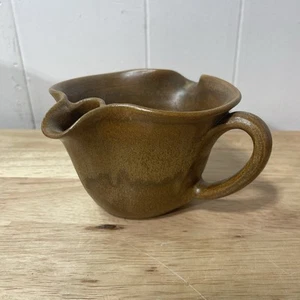 W J Gordy signed Pottery Gravy Boat 1970s Georgia - Picture 1 of 12