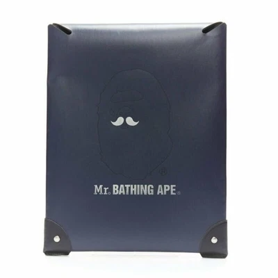 MR.BATHING APE GLOBE-TROTTER 2011 Sobre Azul Marino Estuche Documentos Fibra Valcan Foto 1 de 4