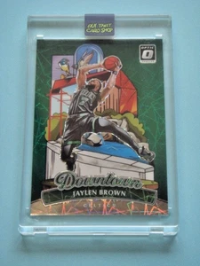 2024/25 Donruss Optic Jaylen Brown Downtown Velocity Prizm #15 SSP CASE HIT !! - Picture 1 of 2