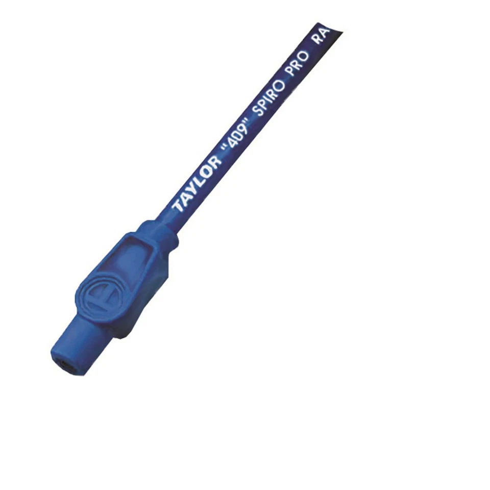 Juego de cables de bujías Taylor 79665; 409 Pro Race 10,4 mm azul para AMC, Chevy, Ford Foto 1 de 1