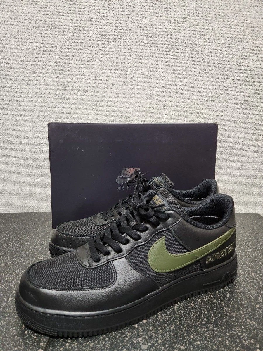 Nike Air Force 1 GORE-TEX Low Black Cargo Khaki | eBay