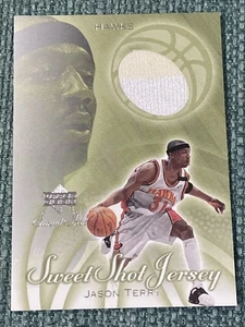 Camiseta Jason Terry 2001 Upper Deck Sweet Spot Sweet Shot #JT 🔥 - Imagen 1 de 2