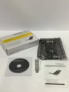 Startech 4 Port PCIe USB 3.0 Superspeed Card w/ 4 Channels PEXUSB3S44V - Photo 1/2