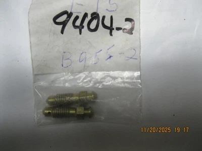 2 Brake Bleeder Screws Lee H9404-2 (screws only, no packaging) (2 pack) Foto 1 de 4