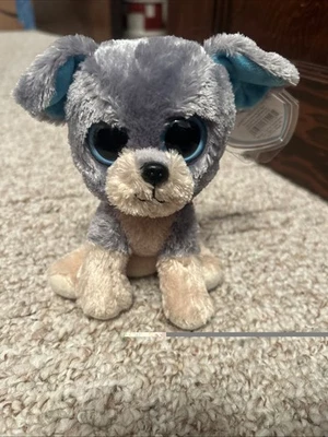 NEW NWT Ty Beanie Boo Scraps The Dog 6" AZ - Image 1 of 4