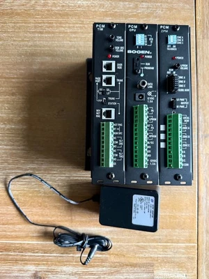 Sistema de paginación Bogen PCMSYS3 (preensamblado) (PCMSYS3) PCM TIM, PCM CPU, PCM ZPM Foto 1 de 4