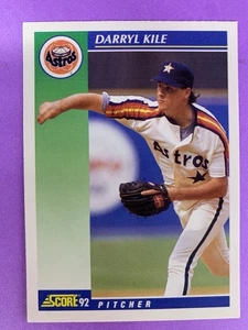 1992 Score #494 Darryl Kile Houston Astros - Picture 1 of 2