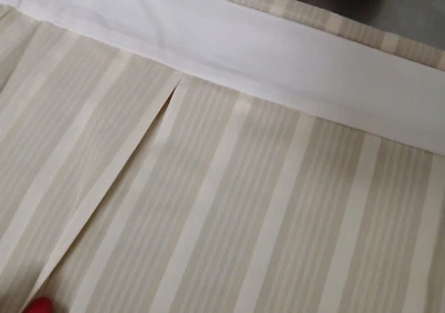 Vintage Ralph Lauren KING Bed Skirt-NEW 15" Winter Garden Jacquard-100% Cotton - Image 1 of 4