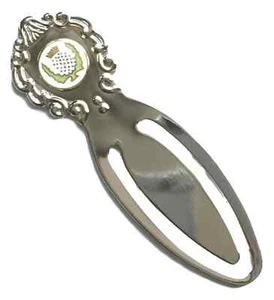 Scotland Thistle Enamel Crested Bookmark & Gift Bag (T105) - Picture 1 of 3