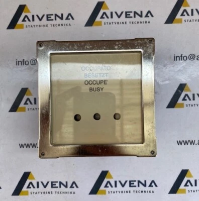 Comelit 3183 Vandalcom Sistema de Acero Inoxidable Módulo de Señalización Comprometido Foto 1 de 2