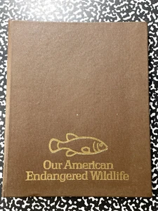 1970 U.S. 'Our Endangered American Wildlife' 4x Coin Silver Set/Book Lot#B2320 - Picture 1 of 8