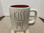 Rae Dunn “Kiss Me” Love Mug NEW - Red Inside