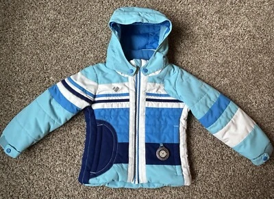 ADORABLE Obermeyer Girls 2T Winter Ski Jacket MINT CONDITION, Detachable Hood - Image 1 of 4