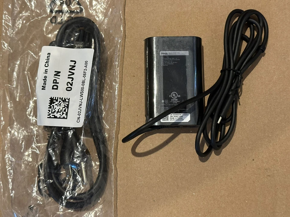 Fuente de alimentación DELL 0GW89W 50W 20V/5V 2.25A/3A TIPO C/USB-C *¡CAJA ABIERTA!* Foto 1 de 2