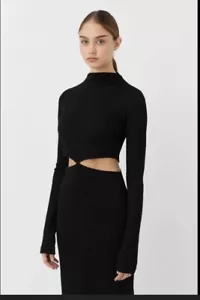 CAMILLA AND MARC - Ladies Black "Nemesia" Black Dress - Size 8. - Picture 1 of 9