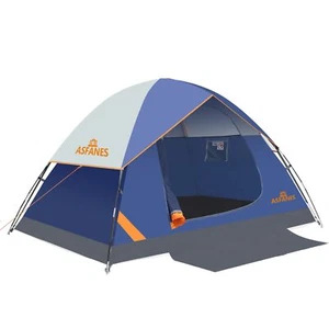 2-Person Waterproof Tent for Camping Hiking Backpacking Navy Blue - Picture 1 of 9