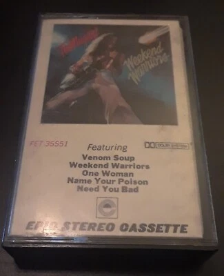 Ted Nugent: Weekend Warriors 1978 Epic Records Cassette VG+ Hard Rock  - Image 1 of 4