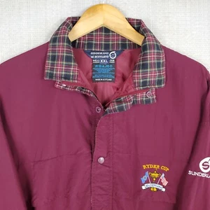 VTG SUNDERLAND x VALDERRAMA Size 2XL Waterproof Windbreaker Jacket 1997 Mens - Picture 1 of 18