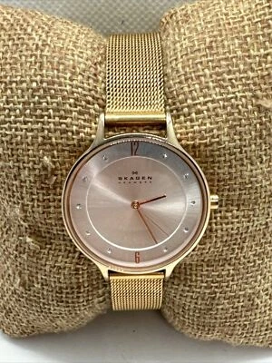 Reloj pulsera de cuarzo Skagen SKW2151 para mujer de malla de acero inoxidable con esfera analógica AEA280 Foto 1 de 4