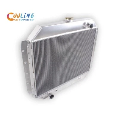 FOR 73-1979 Ford F100 F150 F250 F350/1978-1979 Bronco V8 3 Row Aluminum Radiator Foto 1 de 4