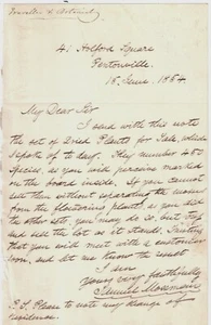 Samuel Mossman (fl. 1850-1880), botanist - Picture 1 of 1