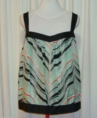BNWT:SASS&BIDE PATTERNED SILK CAMI TOP 44/8 (AUS 12/14) "FROM ME TO YOU" - Image 1 of 4