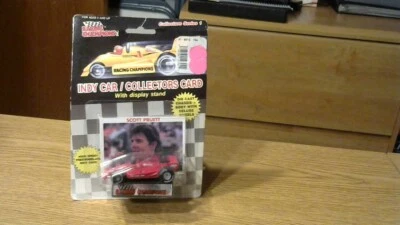 Tarjeta de coleccionista/carros Indy de Racing Champions 1989 1/64 diecast Scott Pruett sin usar, en caja Foto 1 de 2
