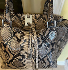 $2,799 Michael Kors Miranda Genuine Snakeskin Leather SatchelShoulder Bag Purse 