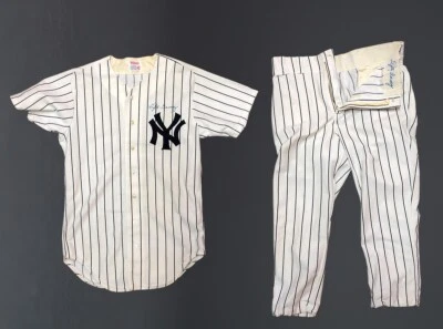 Lefty Gomez Signed 1970's New York Yankees Game Used Uniform Jersey With JSA COA - Image 1 of 4