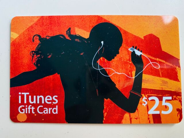 Apple iTunes Gift Card NO VALUE Rechargable $15-$500 (IL/RT6-S36