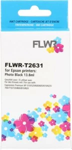FLWR 26XL Photo Black Compatible Cartridge for FLWR Epson NON OEM - Afbeelding 1 van 2