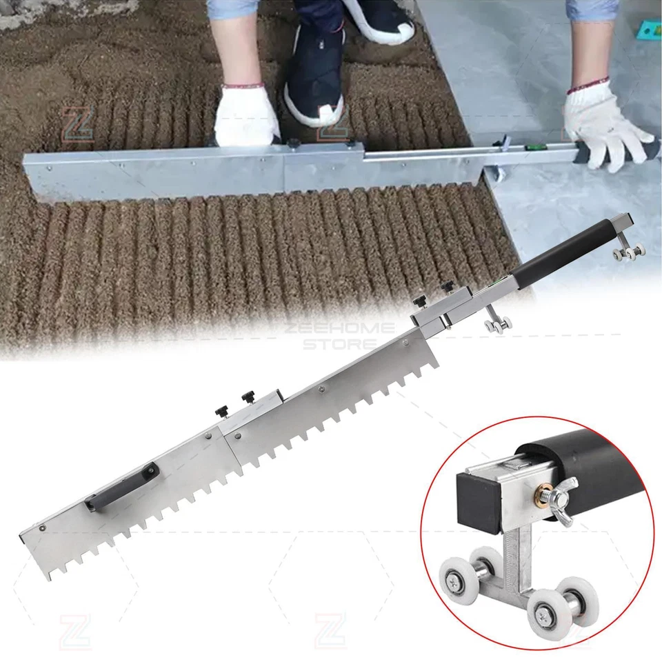 1250mm Tile Flat Sand Leveling Tiling Paving Tool Lever System Tool Collapsible - Image 1 of 4