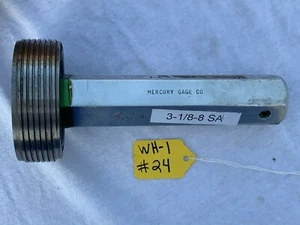 MERCURY-THREAD PLUG GAGE -STUB ACME -3 1/8-8 ACME 3.1085 - Picture 1 of 5