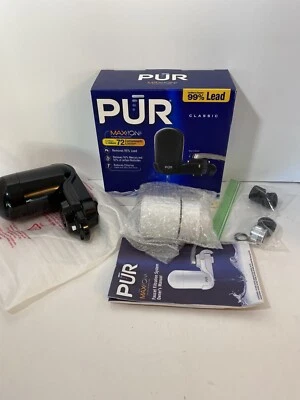 PUR Classic Black Max-Ion Water Faucet Filtration System FM-2000B + filter - Image 1 of 3