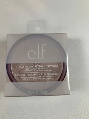 e.l.f. Halo Glow LIGHT PINK Setting Powder 0.24 Oz Luminous Finish Cruelty Free - Image 1 of 4